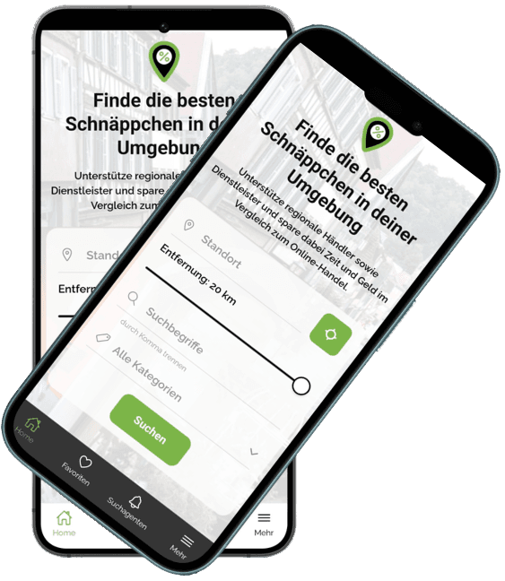 Regiospar App Screens
